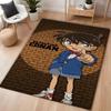 Detective Conan Anime Mystery Think Detective Conan Anime Mystery Theme Rug Soft Nonslip Carpet For Entryway Hallway Balcony Home Decor