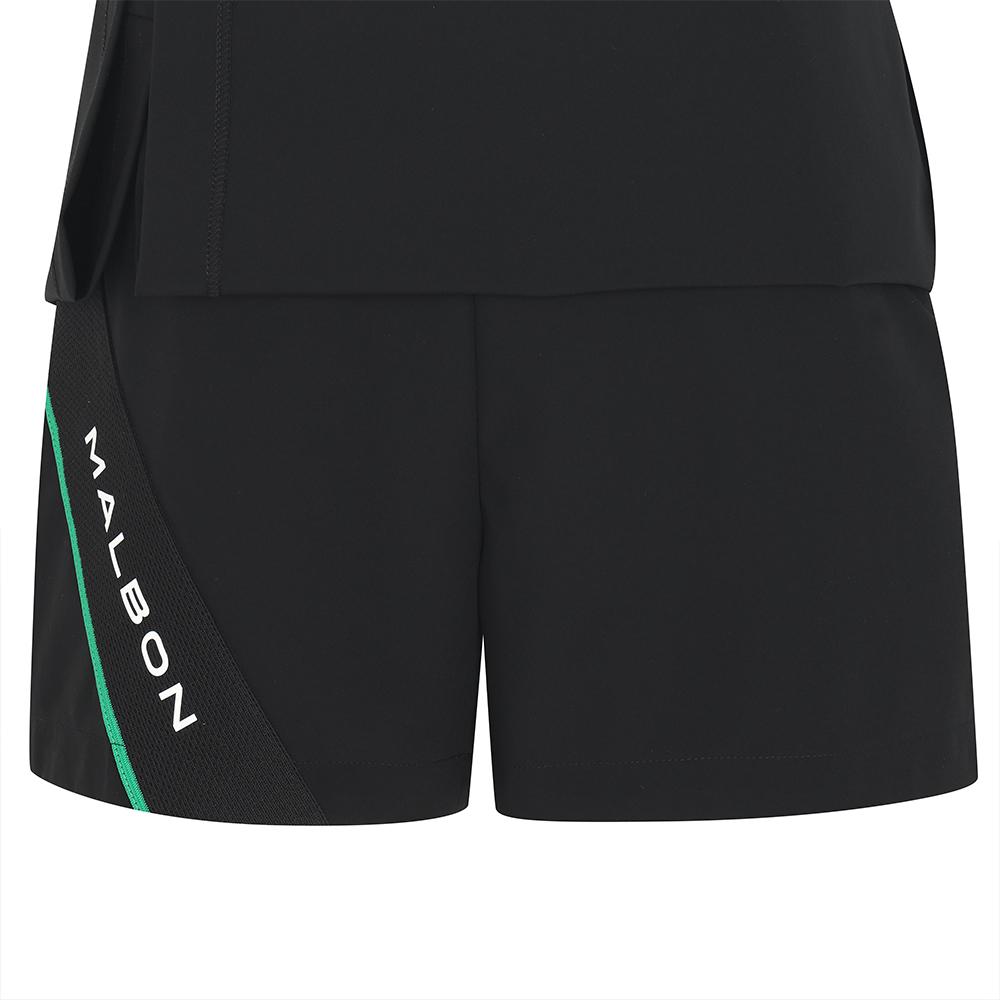 MALBON GOLF Performance H-Line Skirt Black (Woman)