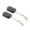 2pcs Carbon Brushes Replace Part For 1607000V37 Carbon Brush For Angle Grinder GWS 12-125 E64 6*10*16mm Repair Accessories