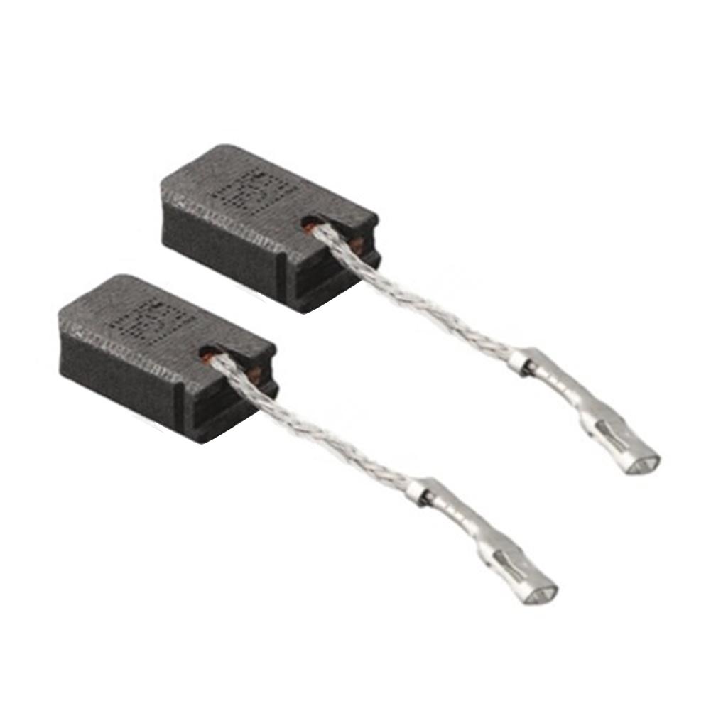2pcs Carbon Brushes Replace Part For 1607000V37 Carbon Brush For Angle Grinder GWS 12-125 E64 6*10*16mm Repair Accessories