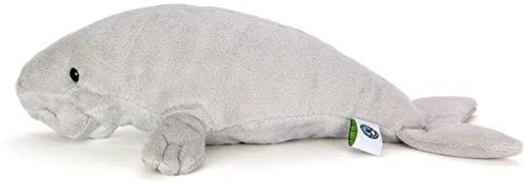 Calorata Dugong Plush Toy (Nestling SeriesSoft Touch) Realistic Animal Toy Doll Gift Present Birthday (Twice Tested)  Christmas Present