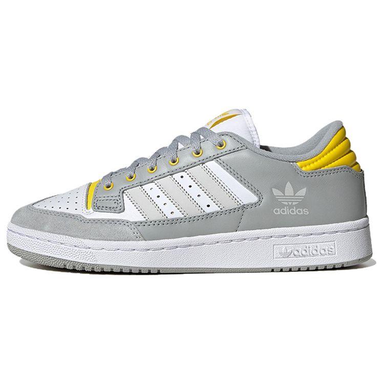 

Adidas Originals Centennial 85 Low Suede Casual Slip-Resistant Durable Low-Top Skate Shoes Unisex Sneakers Gray White Yellow IE2370 43⅓