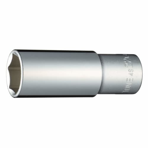 TONE HP4S-22L Deep Socket (Hex), 12.7mm (1/2") Drive, 22mm Width