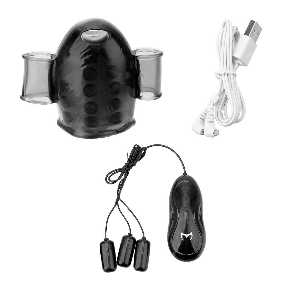 Penis Pump Trainer Vibrators For Men Glans Sucking Cock Enlargement Exerciser Male Masturbator Sex Toys Adult 18 Erotic Products
