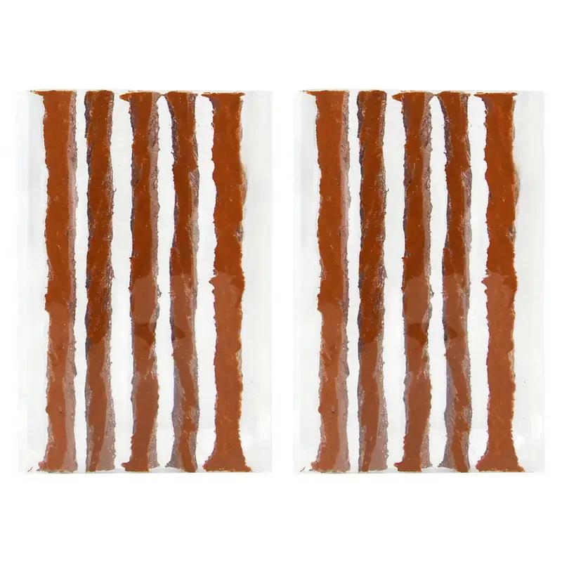 100pcs Tubeless Tire Repair Strips Car Motorcycle Bike Tyre Puncture Repairing Plug Seal Tools Rubber Strip Tires Repair Tool