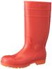 Fuji Glove Industry Safety Size Available In 3 Long PVC with Toe Cap Men's Boots, 8894, Red, 26.0cm, Colors, Oil-Resistant,
