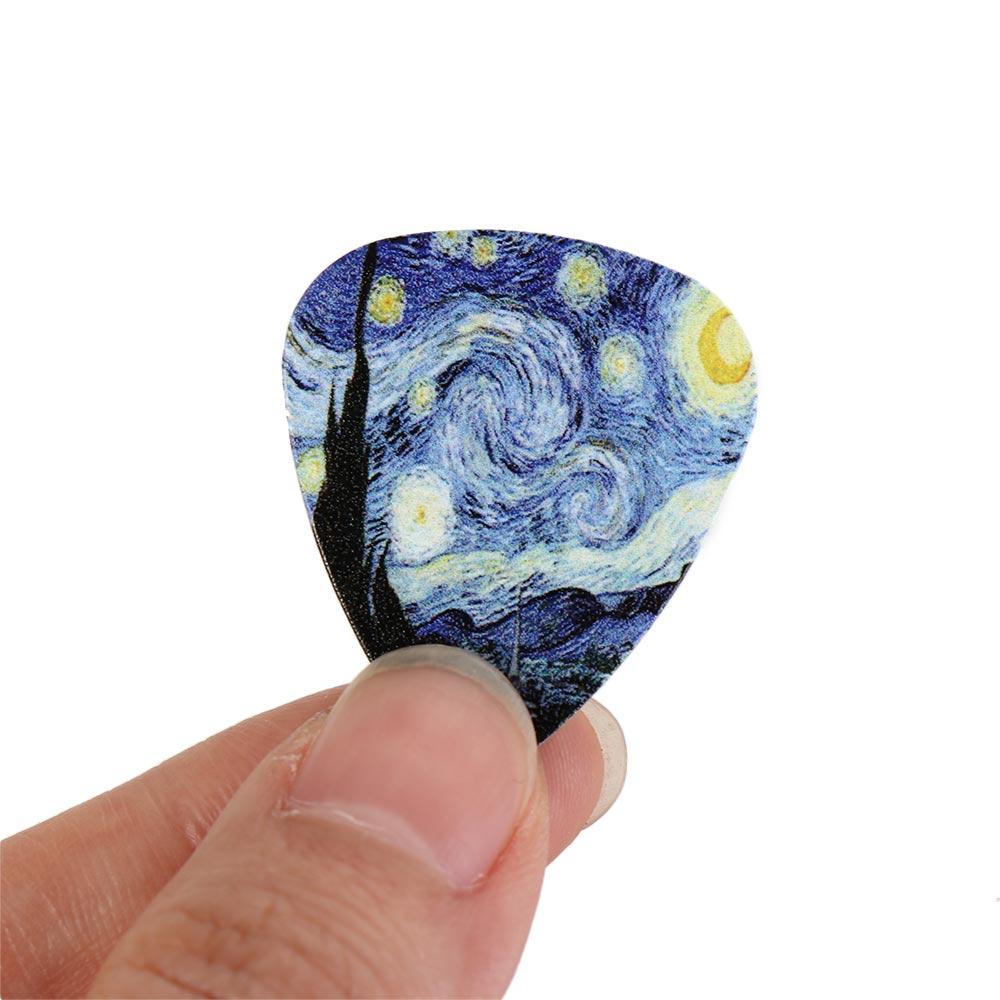 Premium Sound Star Sky Design Electric Guitar Picks Acoustic Guitar Pick Finger Guitar Pick