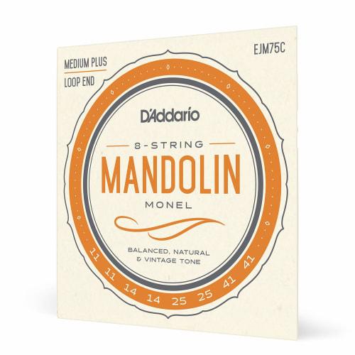 

D Addario Mandolin Strings, Monel Wound Medium Plus, .011-.041, EJM75C