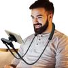 Phone Holder for Bed, Upgraded Neck Phone Holder Lazy Phones Stand 360°Rotation Gooseneck Phone Support Hands Free