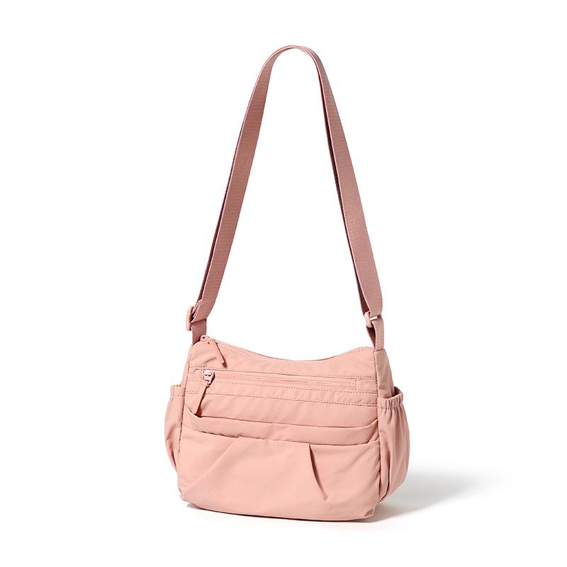 Shoulder Bag Large Capacity Crossbody Bag Multi-Layer Nylon Bag