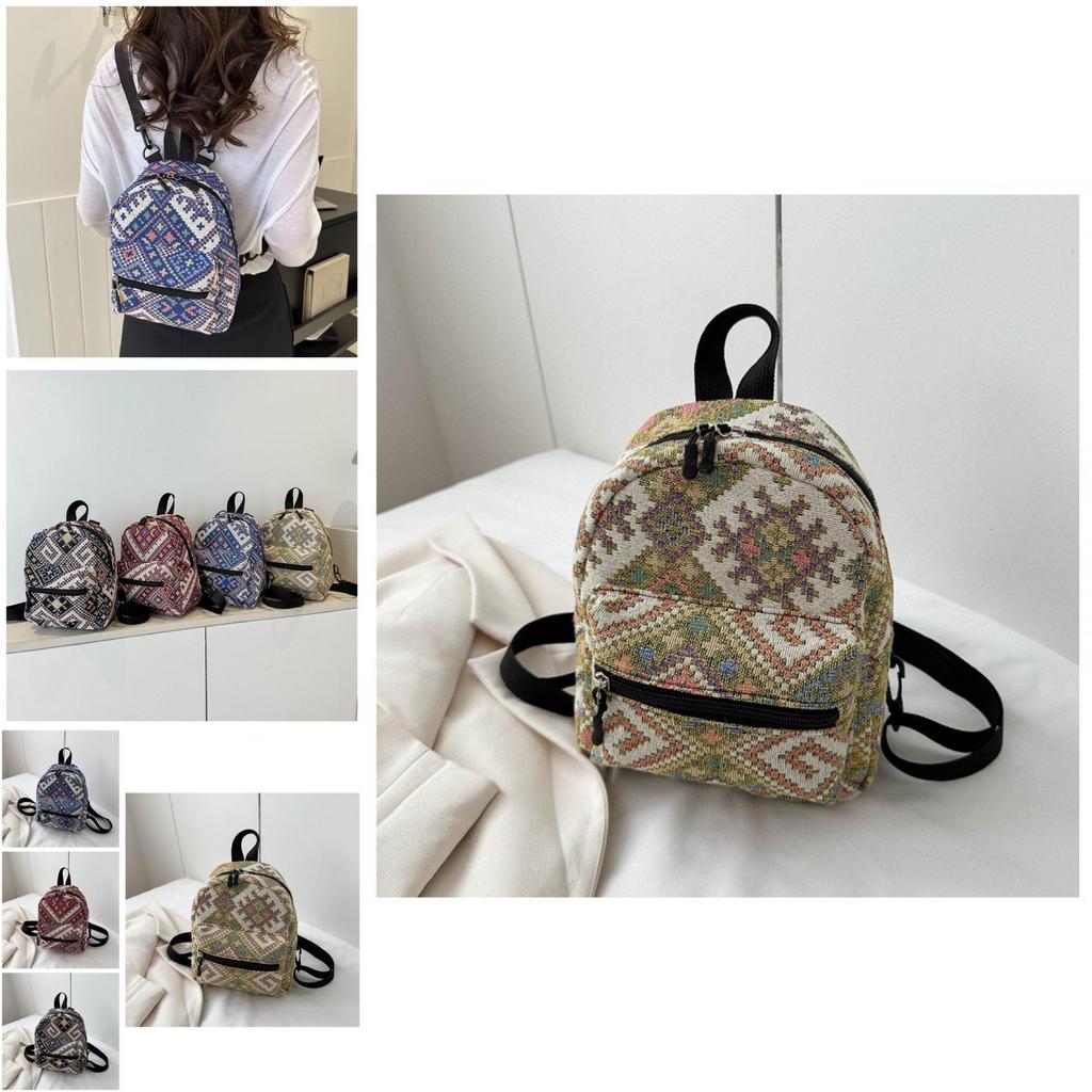 Unique Fashionable Canvas Backpack With Stunning Embroidery For Stylish Women In 2023