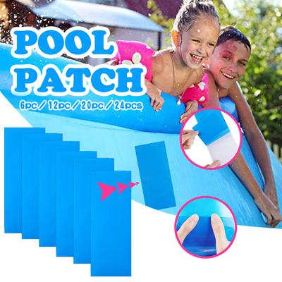 Selbstklebende Flicken für Schwimmbäder, PVC-Pool-Set, selbstklebende Unterwasser-Pool-Flicken für Wasserbetten, Schwimmbäder