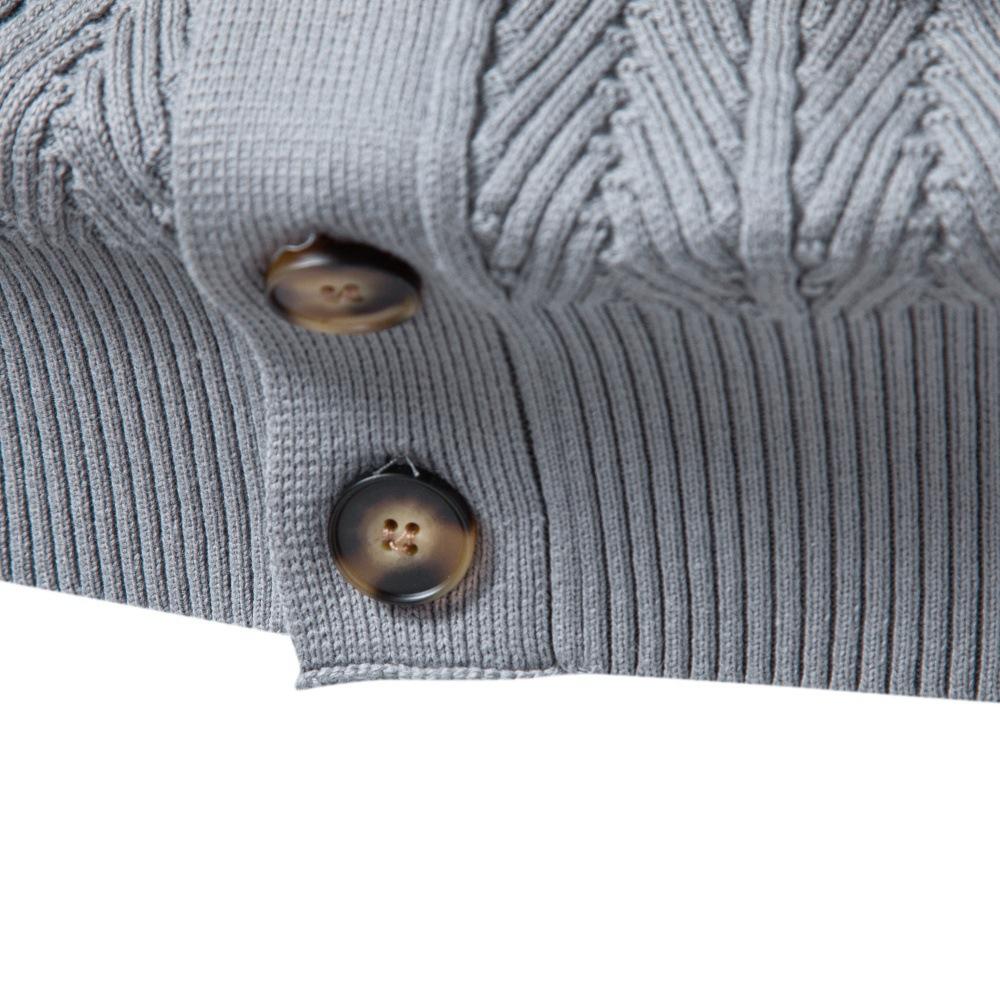 Gant 2026 New Autumn and Winter Woolen Cardigan Men's High-quality Business Casual Sweater Knitted Sweater