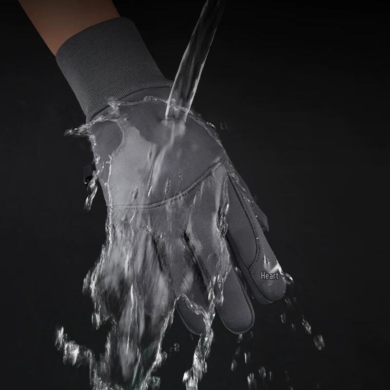 Ankelai Unisex Winter Waterproof Warm Convertible Outdoor Cycling Gloves