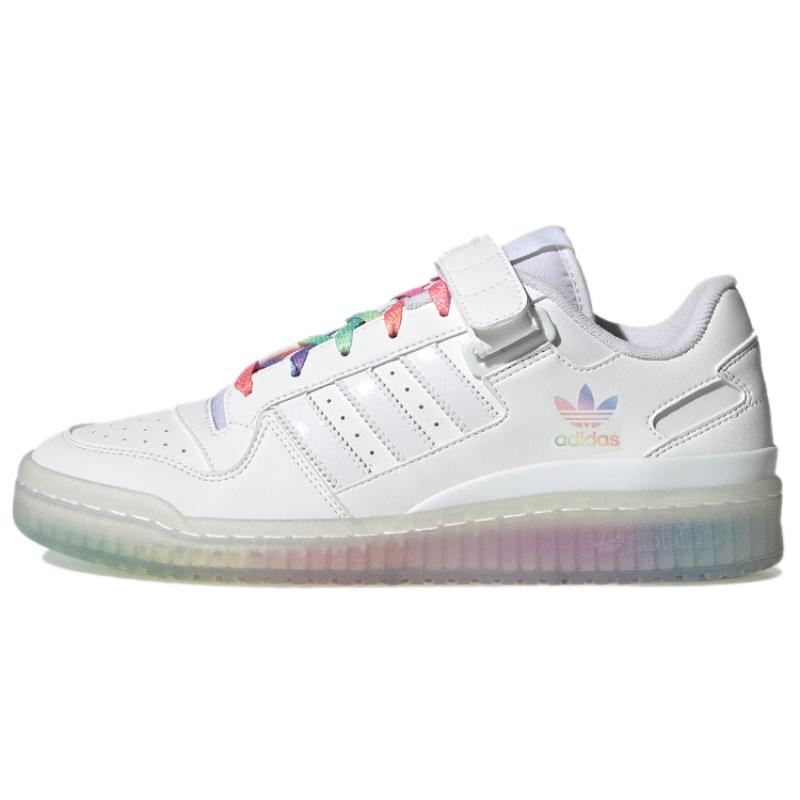 

Adidas Forum Low Shoes Cloud White Multi Color Sneakers GX2722 36