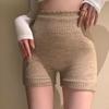 Korean Fashion Versatile Niche Age Reducing Knitted Shorts Soft and Comfortable Safety Pants with Leggings Underneath