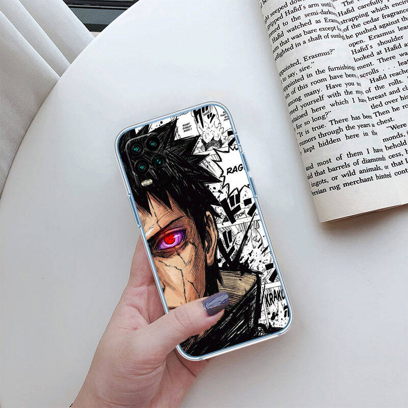 MH151 Uchiha Obito Phone Case for Motorola Edge 20 30 S30 40 50 Fusion Lite Plus Pro Neo Ultra One Power Action Macro Hyper Vision Zoom