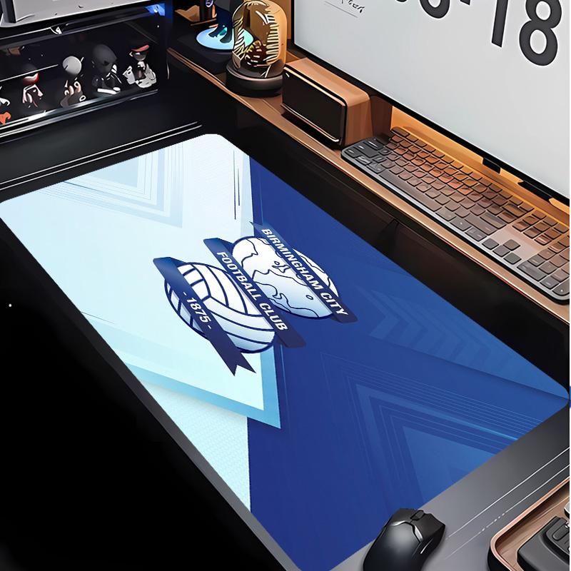 Birmingham City Football Pattern Mouse Pad Non?Slip Rubber Base Gaming Mousepad For Desk Office Home