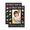 1/2Pcs My First Day of Preschool Picture Frame 2025 Kids First Day of School 4x6-Inch Photo Frame Decoration Boys Girls First Day of Kindergarten