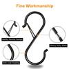 10Pcs S-Shape Balcony Clothes Hanger Windproof Stainless Steel Windproof S-Type Hook Thickened Polished Kitchen Pot Rack Hooks