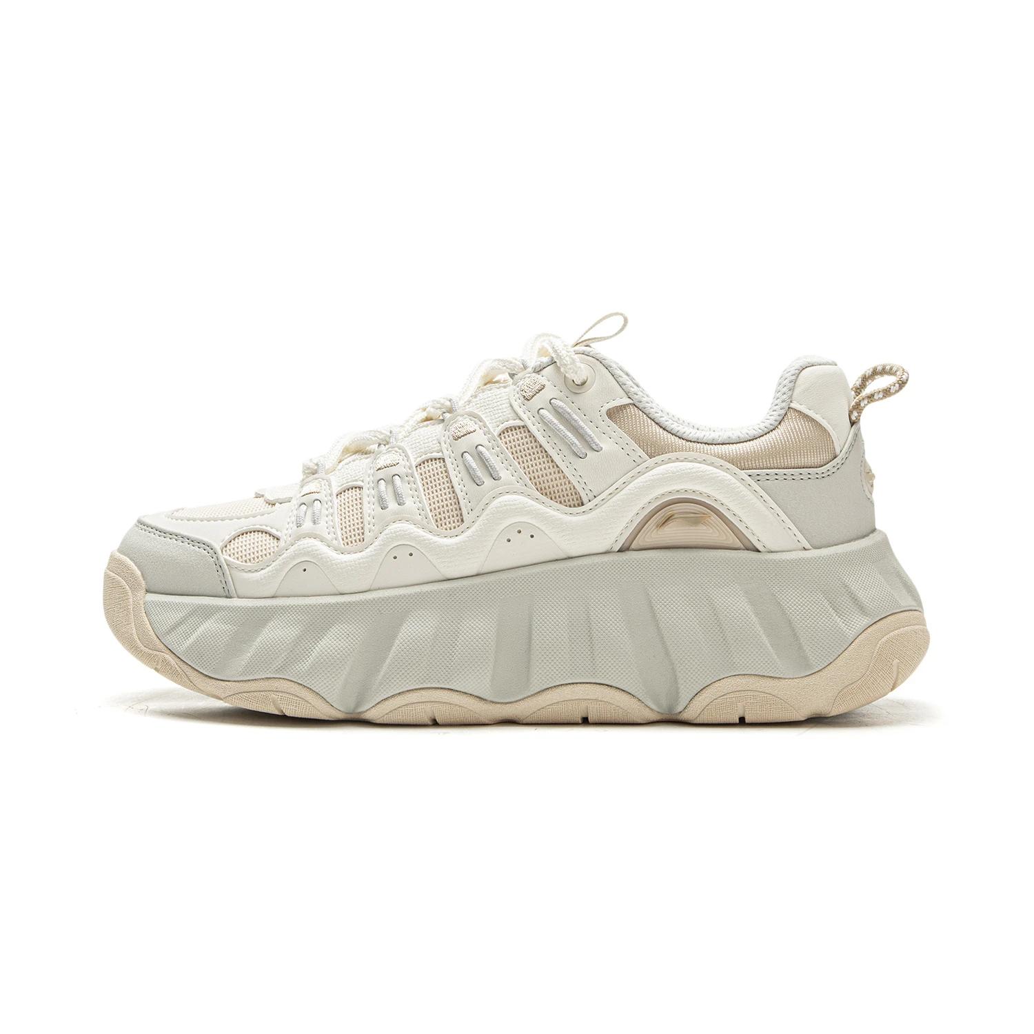 

Li Ning Классические Универсальные Кроссовки Cookie Амортизация Отскок Низкий Верх Повседневная Обувь Женские кроссовки AGCV254-2 37