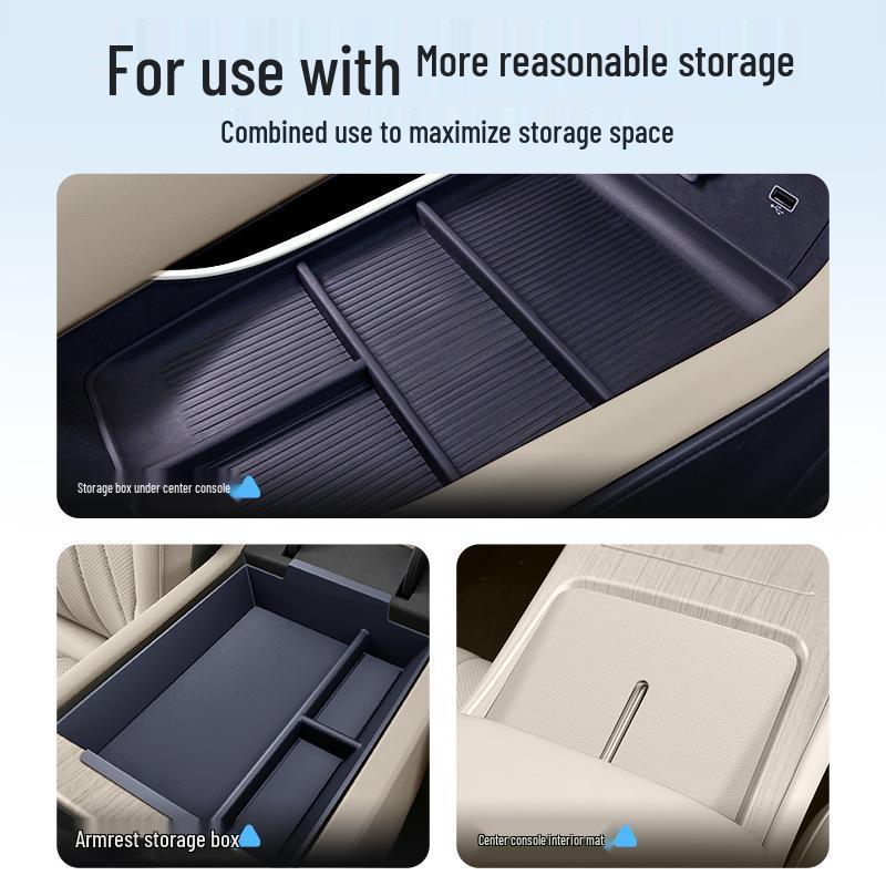 Nano 06 Center Console Storage Box - 2025 Dongfeng Model Armrest Organizer & Decorative Accessory