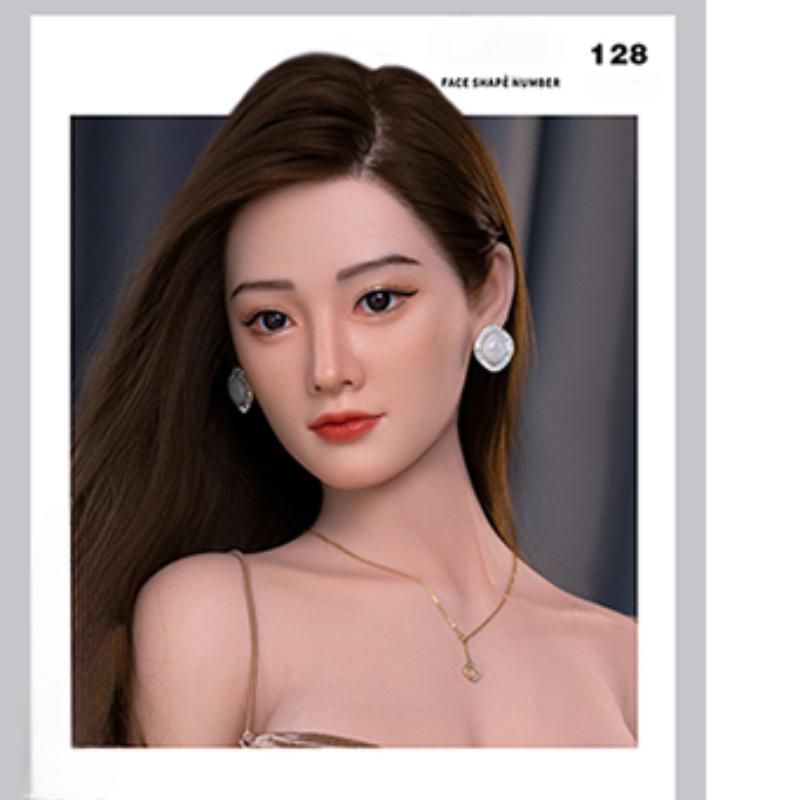 Rozhraní M16 Vhodné pro 148-172cm Pevná Panenka TPE Hlava Orální Sex Vynikající Líčení Sexuální Panenky Příslušenství Muži