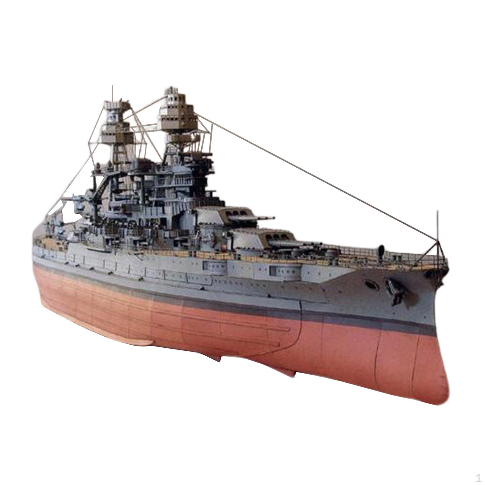 

1/250 -39 Бумажная модель Военного Корабля Ручная Работа Игрушка Декор для Офиса no fix parts