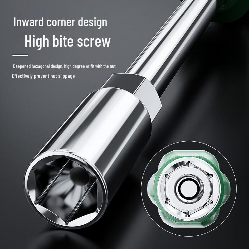 Hexagonal Deep Socket Screwdriver Wrench - High Hardness