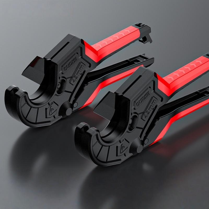 1Pcs 0-42Mm Alloy Body Ratchet Scissors Tube Cutter High Hardness Pipe Cutter For Pvc Ppr Pex Plastic Hoses Plumbing Pipe