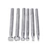 Leather Stamping Tools Set Non-Slip Different Shape Handle DIY Handcraft Making Tool for Leather Craft