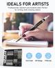 Nicpro Mechanical Pencil Set with Metal Pencil 2mm Graphite Lead Holder 12 Mechanical Pencil Lead Refills Case, 0.5 & 0.7 & 0.9 & (2B, HB, 2H)