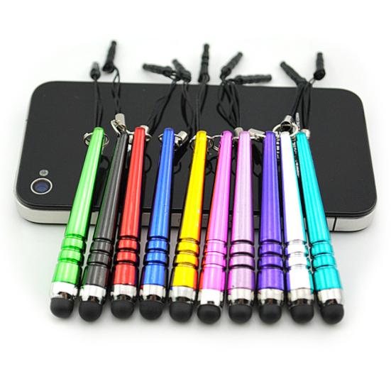 5/10 Stück Anti-Staub Kapazitiver Mini Schreibstift Touchpen für Handys Tablet