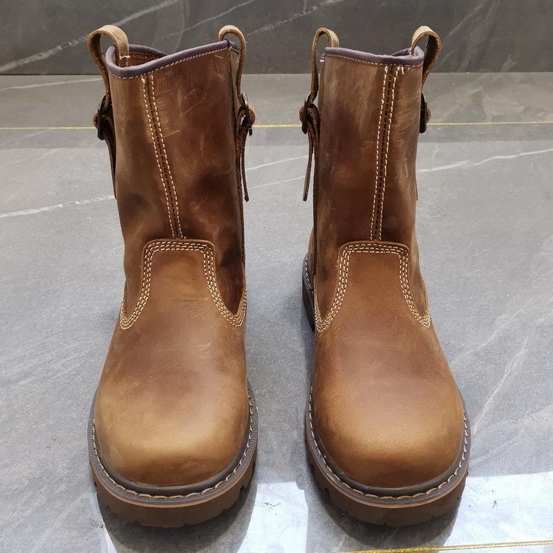 

Кожаные короткие сапоги Ботинки Martin Женские сапоги Рыцарские сапоги Монгольские сапоги из коровьей кожи Сапоги для верховой езды Британские сапоги для активного отдыха Мотоциклетные сапоги 41