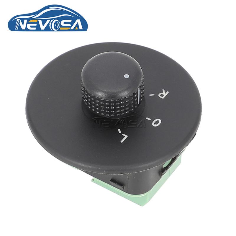 NEVOSA 6K1959565E For VW Volkswagen Polo Master Electric Driver Side View Mirror Switch Control Knob Rearview Button Auto Parts