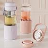 Glass Water Bottle Anti-scalding Tea Cup Portable Tea and Water Separator Cup  Office