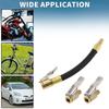 TUCKBOLD Car Tire Inflator Extension Tube 0.305"x32TPI Durable Air Pump Extension Hose Adapter Tire