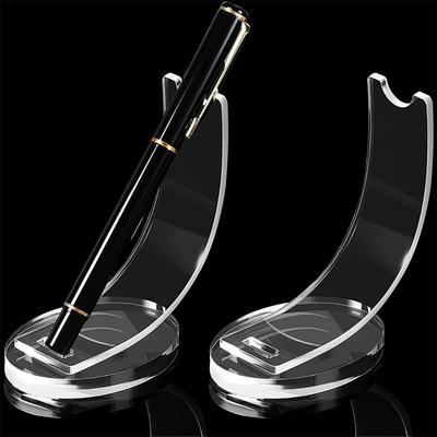2 stücke Acryl Stift Display-ständer Transparent Bleistift Display Halter Make-Up Pinsel Halter