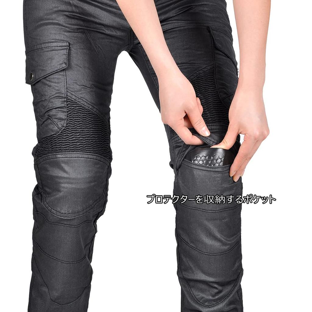[RENHE] Motorcycle Pants, Women's, Riding Pants, for Summer, with Protector,