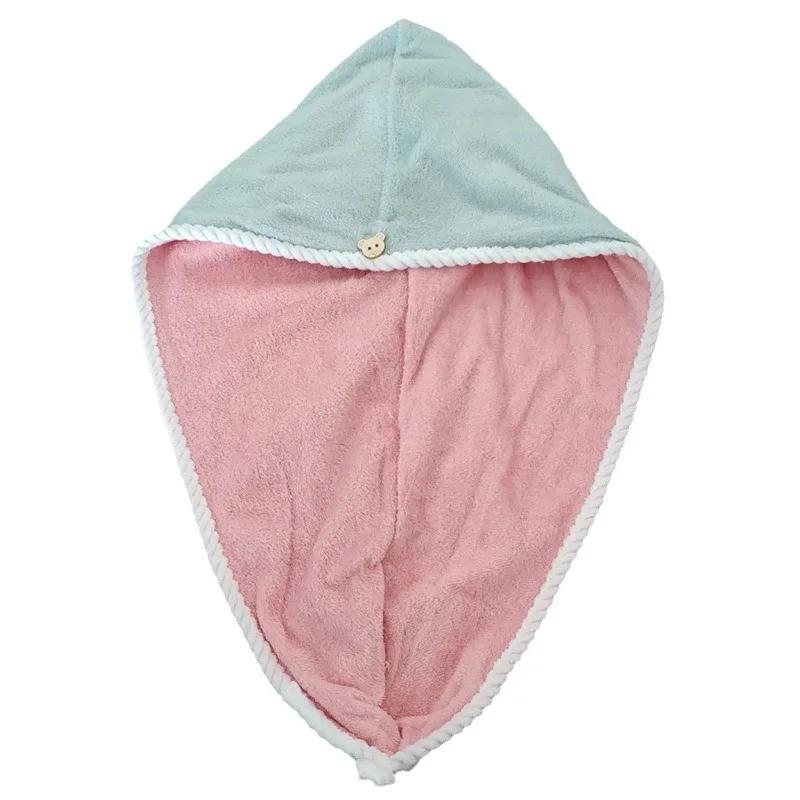 3Pcs Microfiber Hair TowelPremium Anti Frizz Hair Drying Wrap for Women & Men Dry Hair HatSuper AbsorbentWrapped Bath Cap New