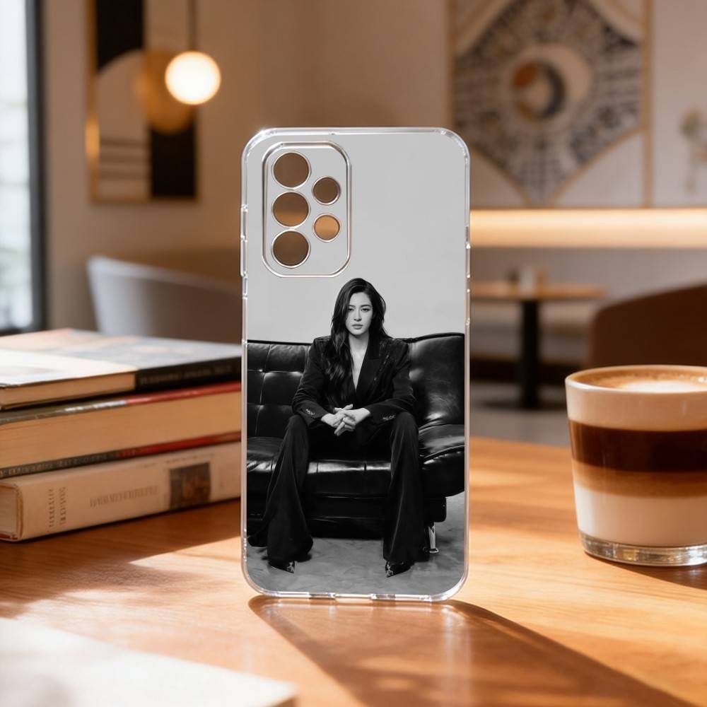 L-Lingling Kwong Actress  Phone Case For Samsung S25,S24,S21,S22,S23,S30,Ultra,S20,Plus,Fe Transparent Cover