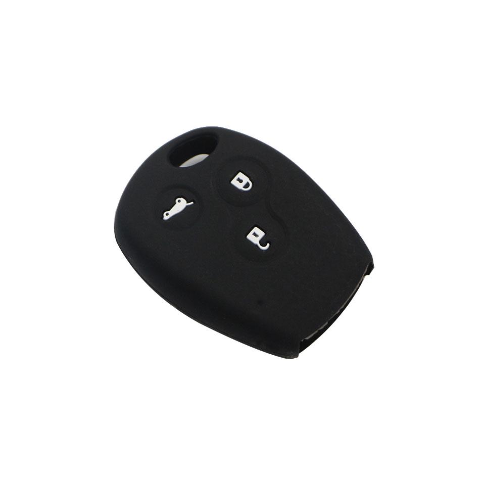 Silikon Auto Schlüsselhülle Etui Schale Fob für Renault DACIA Scenic Megane Kangoo Sandero Captur Twingo Modus Schutz