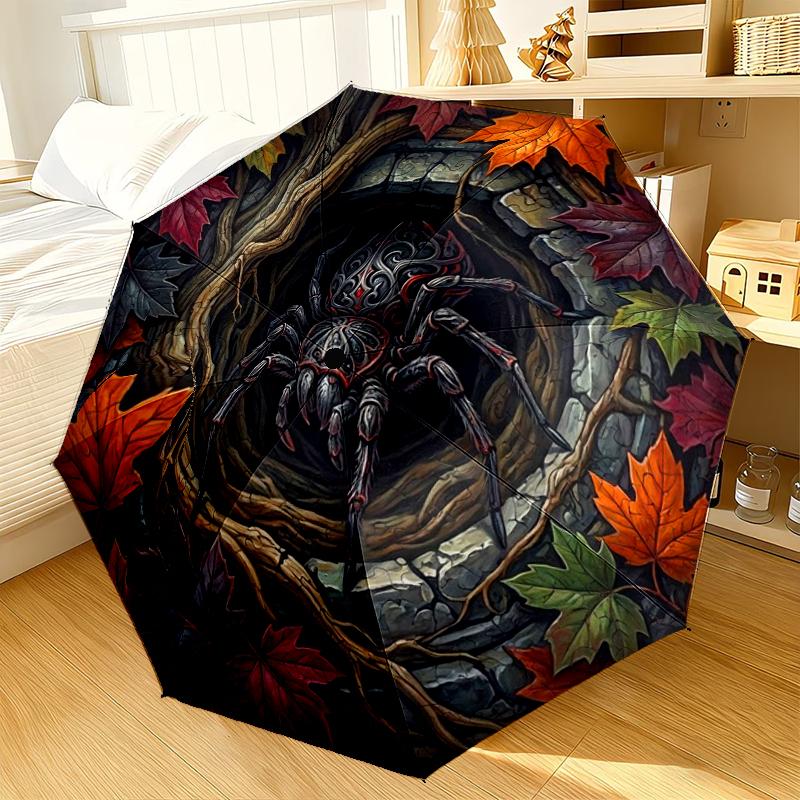 Raven And Celtic Knots Umbrella 8-Frame for Travel, camping, Casual Lightweight Portable Umbrella, Essential for every family Holidays Gift