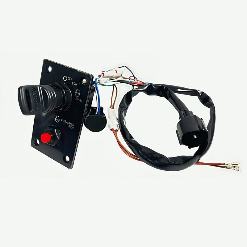 Single Ignition Key Switch Panel 37100-96J24 For Suzuki Outboard Engine Motor Single Panel Assy Boat Engine Accessories