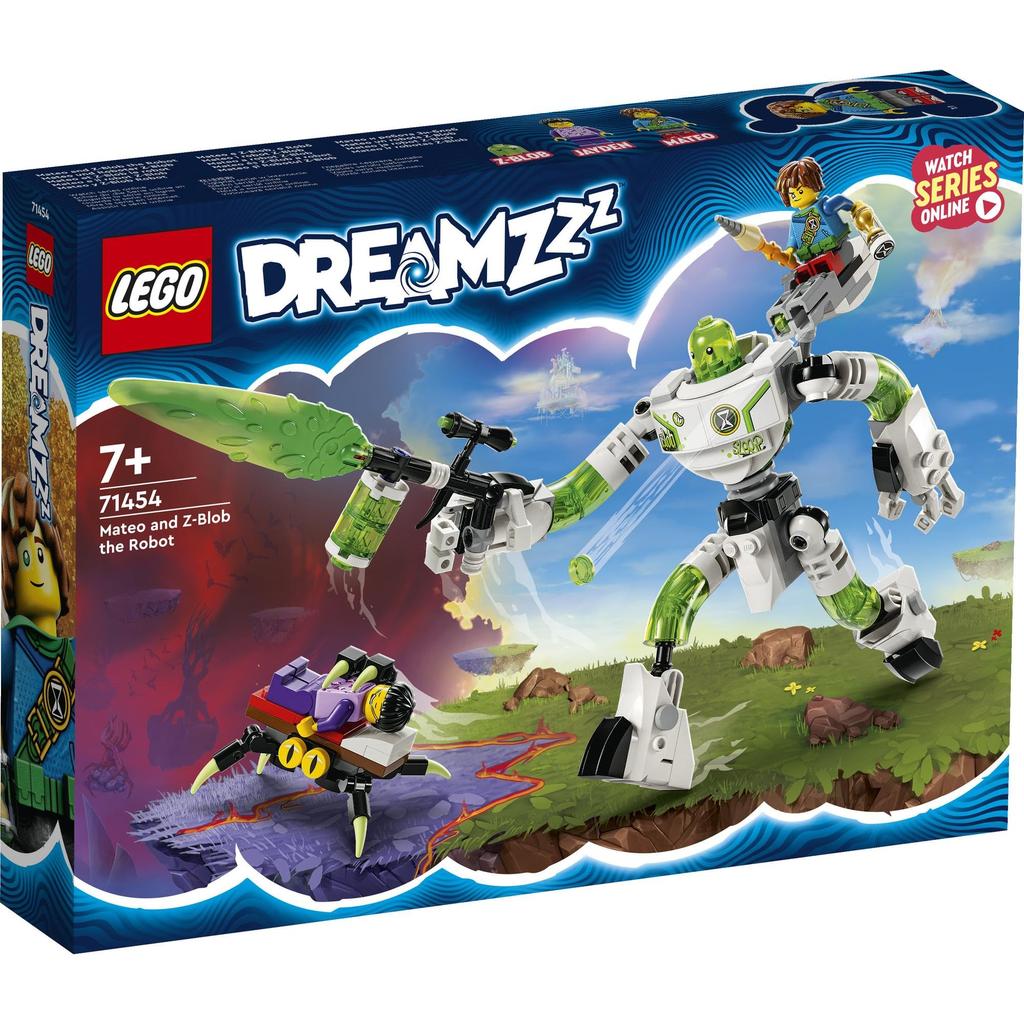 LEGO Dreams Mateo and Zi Mech Robot Toy, a great gift for birthdays, Christmas, boys, girls, and children ages 7, 8, and 9. Perfect for pretend play a