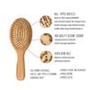 Air Cushion Comb with Bamboo Hair Brush for Scalp Massage Anti static No Hair Tangle