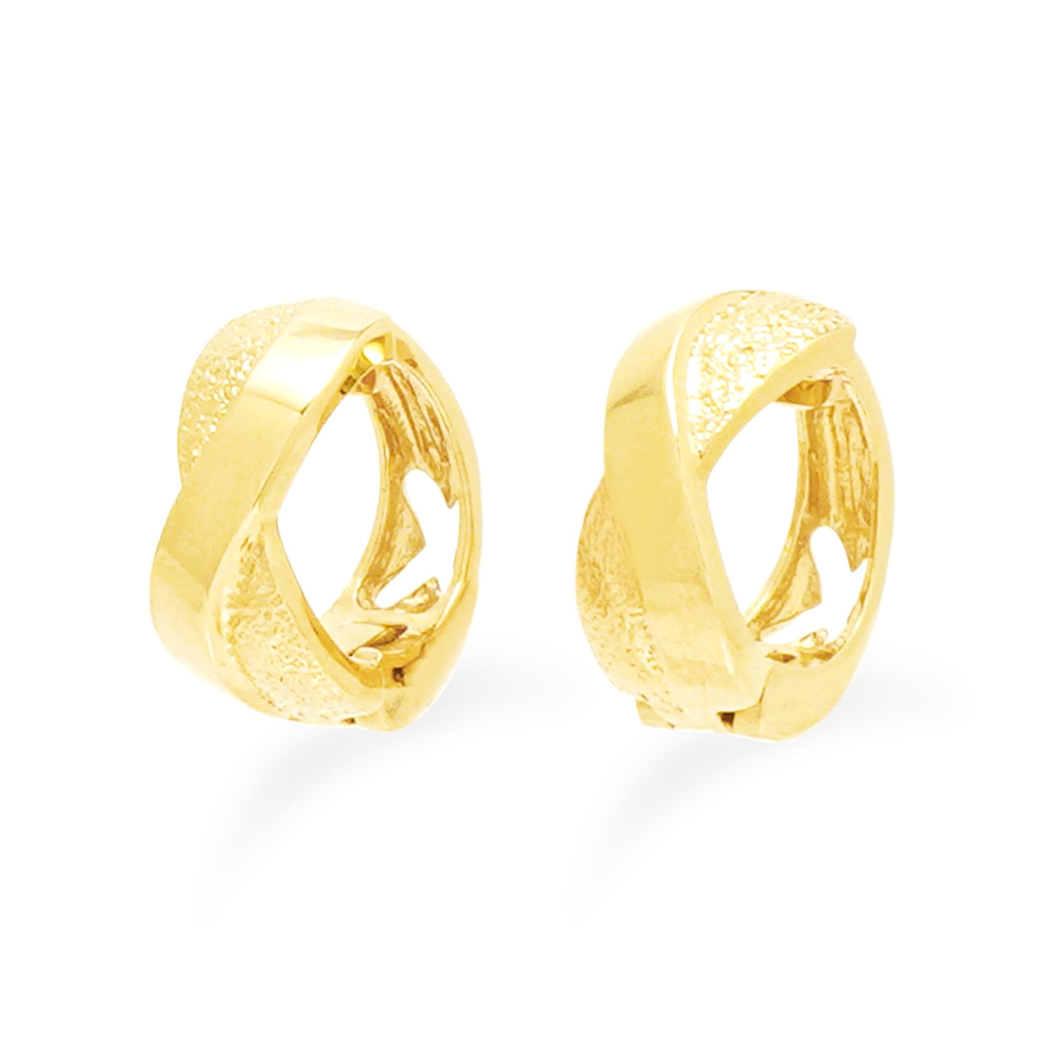 

ESTELLE [Official] Women s Earrings, Silver with Yellow Gold Plated, 0776-0064-0000-0000