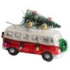 Santa Claus Christmas Glass Ornaments Snowman Christmas Hanging  Christmas Supplies