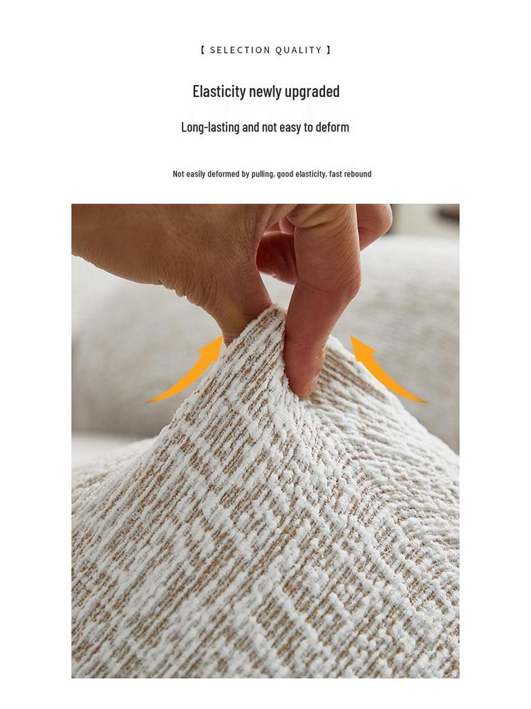 Durable Cotton Linen Sofa Cover - Anti-Scratch Protector for Electric Recliner