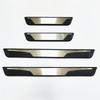 For Dodge Charger 2011-  Door Sill Scuff Plate Cover Trim Sticker Car Styling Threshold Kick Pedal Protector Accessories